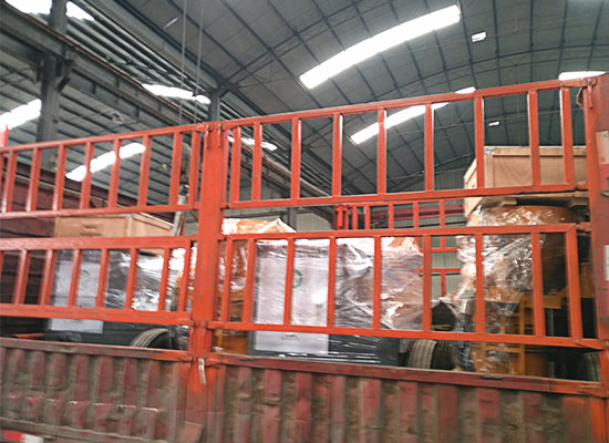 轉子式混凝土濕噴機發(fā)貨現(xiàn)場